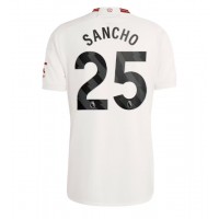 Manchester United Jadon Sancho #25 Tredjedrakt 2023-24 Kortermet